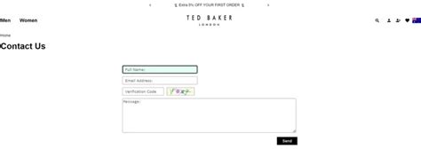 Warning about fake Ted Baker websites 